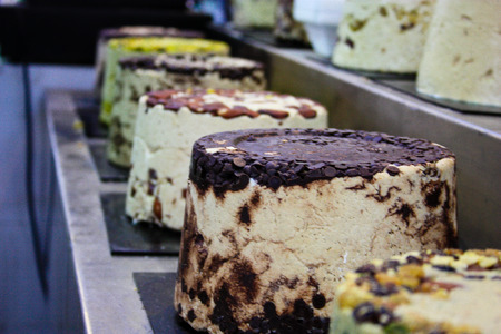 food stand at Mahane Yehuda Market in Jerusalem