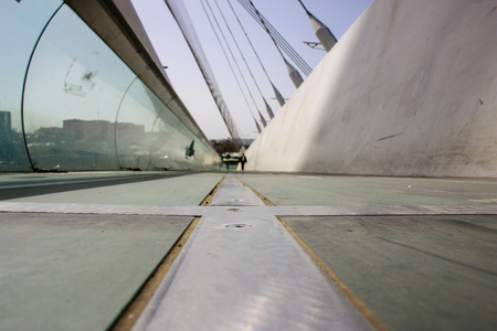 View of the Yafo Street Jerusalem noonの写真素材