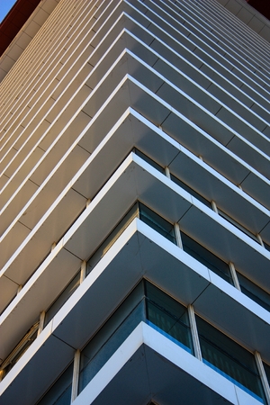 View of the facade of building in Tel Avivの写真素材