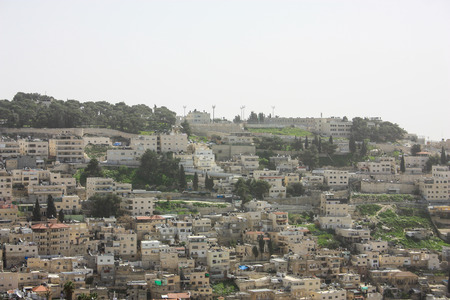 Panoramic view of Jerusalem on the morning