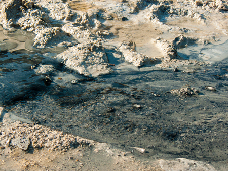 Nature and landscape of the Dead sea in Israel