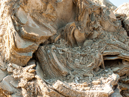 Nature and landscape of the Dead sea in Israel