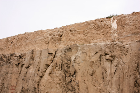 View of the Jordanian countrysideの写真素材