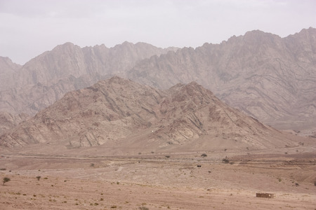 View of the Jordanian countryside