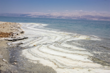 Nature and view of the Dead Seaの写真素材