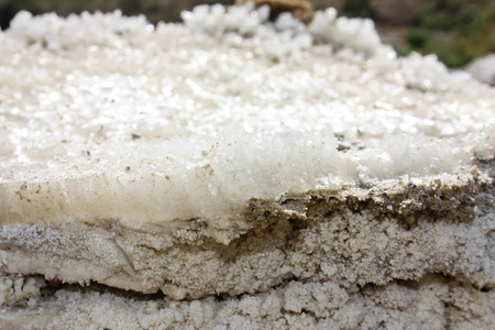 View of the nature of the Dead Sea area in Israelの写真素材