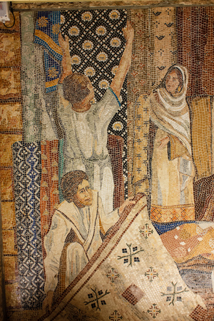 Jerusalem Israel May 21, 2018 View of the Western Cardo in the old city of Jerusalemのeditorial素材