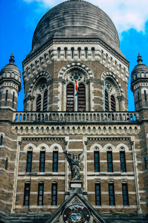 Mumbai India March 3, 2019 View of Mumbai City Hall located in the heart of the city in the morningのeditorial素材