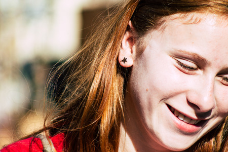Reims France Saturday June 1, 2019 Portrait of unknown French people taking part in the Johanniques festival, annual French celebration in Reims to commemorate the coronation of Charles VII in Reims Cathedralのeditorial素材