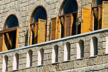 Tel Aviv Israel June 16, 2019 View of the architecture of Jaffa, the southern and oldest part of Tel Aviv in the afternoonのeditorial素材