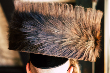 Jerusalem Israel June 19, 2019 View of unknown orthodox Israeli man praying at the Western wall in the Old city of Jerusalem in the afternoonのeditorial素材