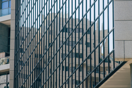 Tel Aviv Israel August 17, 2019 View of building in the streets of Tel Aviv center in the afternoonのeditorial素材