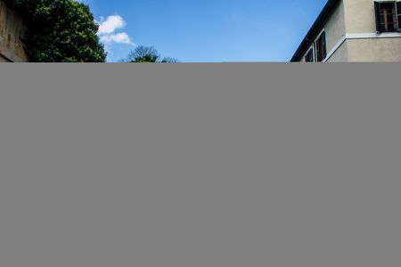 Rome Italy October 18, 2019 View of unknowns people walking in the streets of Rome in the afternoonの写真素材