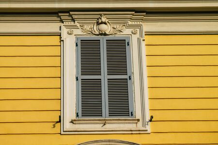 Rome Italy October 20, 2019 View of historical building in the streets of Rome in the afternoon