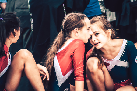 Rome Italy September 29, 2019 Celebrations of the 150th anniversary of the Italian gymnastics...