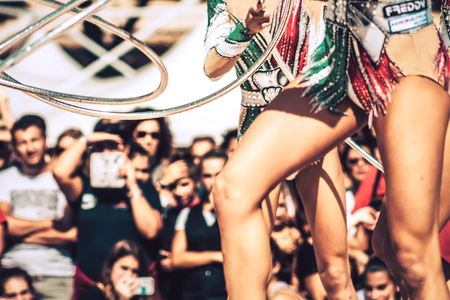 Rome Italy September 29, 2019 Celebrations of the 150th anniversary of the Italian gymnastics...