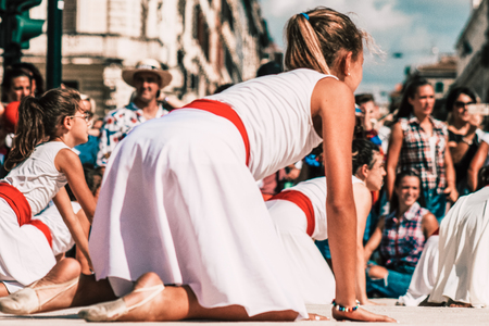Rome Italy September 29, 2019 Celebrations of the 150th anniversary of the Italian gymnastics...