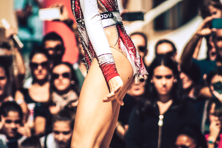 Rome Italy September 29, 2019 Celebrations of the 150th anniversary of the Italian gymnastics...