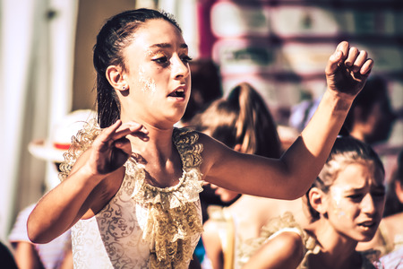Rome Italy September 29, 2019 Celebrations of the 150th anniversary of the Italian gymnastics...