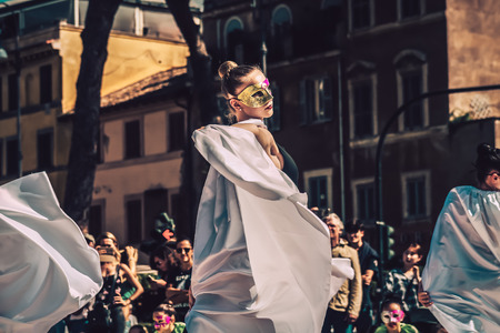 Rome Italy September 29, 2019 Celebrations of the 150th anniversary of the Italian gymnastics...