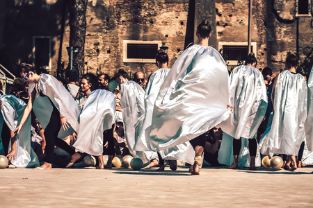 Rome Italy September 29, 2019 Celebrations of the 150th anniversary of the Italian gymnastics...