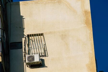 Tel Aviv Israel December 10, 2019  View of the facade of a modern building in the streets of Tel...