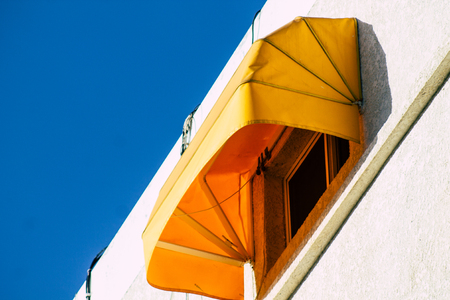 Tel Aviv Israel December 10, 2019  View of the facade of a modern building in the streets of Tel Aviv in the afternoonのeditorial素材