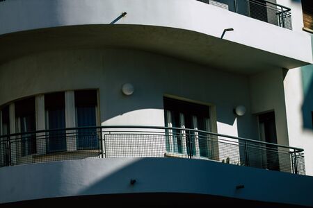 Tel Aviv Israel January 06, 2020 View of modern building in the streets of Tel Aviv in the afternoon