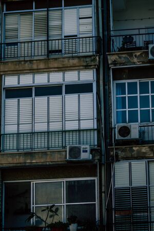 Tel Aviv Israel January 13, 2020 View of modern building in the streets of Tel Aviv in the afternoonの写真素材