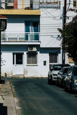 Limassol Cyprus April 01, 2020 View of empty streets of Limassol during the quarantine of the population to prevent the spread of coronavirus in Cyprus islandのeditorial素材