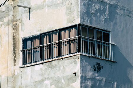 Tel Aviv Israel December 01, 2019  View of the facade of a modern building in the streets of Tel...