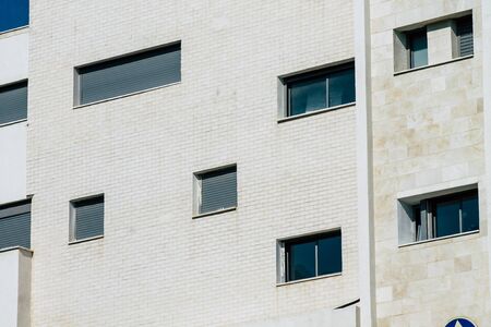 Tel Aviv Israel December 01, 2019  View of the facade of a modern building in the streets of Tel...
