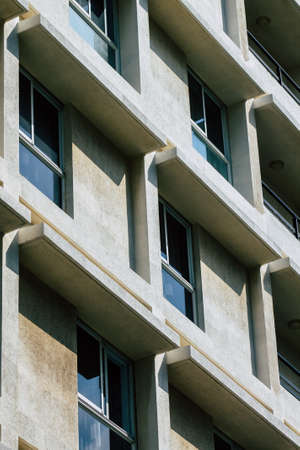 Tel Aviv Israel February 17, 2020 View of modern buildings in the streets of Tel Aviv in the afternoonのeditorial素材