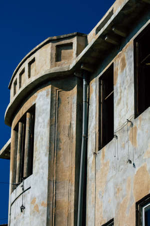 Tel Aviv Israel February 20, 2020 View of the facade of a modern buildings in the streets of Tel Aviv in the afternoonのeditorial素材