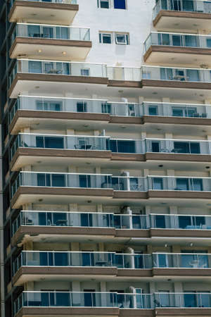 Tel Aviv Israel June 07 2019  View of buildings in the streets of Tel Aviv in the eveningのeditorial素材