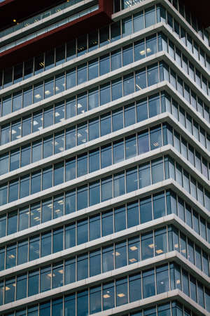 Ramat Gan, Israel January 08, 2020 View a new building located in the city of Ramat Gan part of the Tel Aviv metropolitan area in winterのeditorial素材