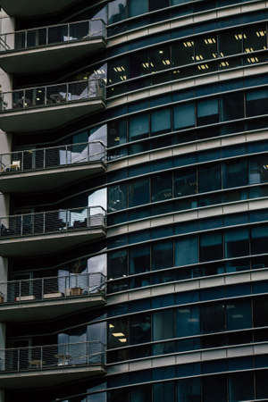 Ramat Gan, Israel January 08, 2020 View a new building located in the city of Ramat Gan part of the...