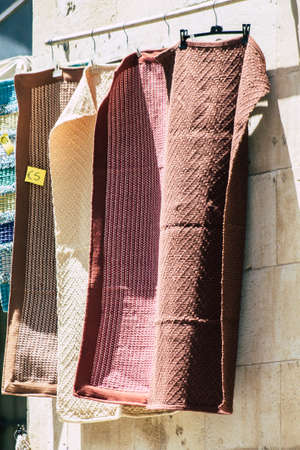 Limassol Cyprus May 14, 2020 Closeup of decorative objects sold in a souvenir shop in Limassol, Cyprus islandのeditorial素材