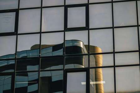 Limassol Cyprus May 19, 2020 View of the facade of a building in the streets of Limassol in Cyprus islandのeditorial素材