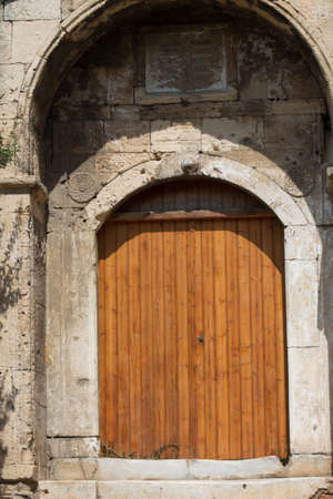 Athens Greece September 12, 2019 View of Greek archaeological ruins in Athens in the eveningのeditorial素材