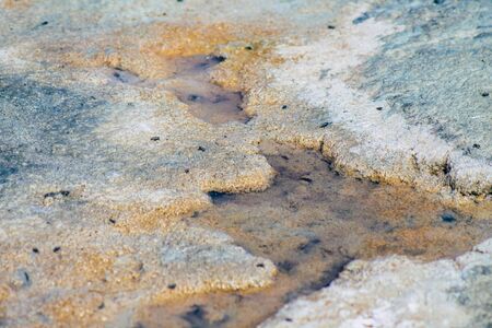 Limassol Cyprus June 03, 2020 View of Limassol Salt Lake, the largest inland body of water on the...