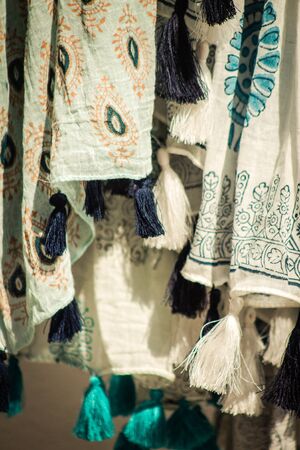 Limassol Cyprus June 30, 2020 Closeup of decorative object sold in a handicraft shop located in the old city of Limassol in Cyprus islandの写真素材