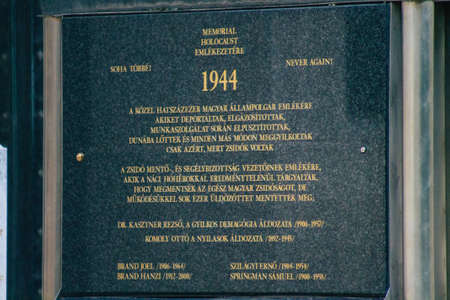 Budapest Hungary july 15, 2020 View of The DohÃ¡ny Street Synagogue also known as the Great Synagogue, is a historical building in Erzsebetvaros and the largest synagogue of Europeのeditorial素材