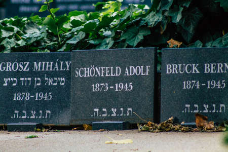 Budapest Hungary july 15, 2020 View of The DohÃ¡ny Street Synagogue also known as the Great Synagogue, is a historical building in Erzsebetvaros and the largest synagogue of Europeのeditorial素材