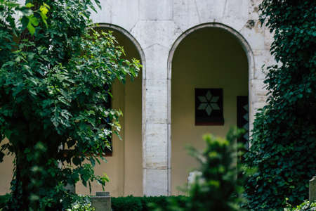 Budapest Hungary july 15, 2020 View of The DohÃ¡ny Street Synagogue also known as the Great Synagogue, is a historical building in Erzsebetvaros and the largest synagogue of Europeのeditorial素材