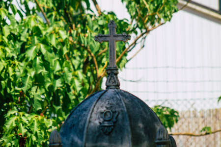 Lisbon Portugal july 31, 2020 View of a public garden located in the downtown area of Lisbon, the coastal capital city of Portugal and one of the oldest cities in Europeの写真素材