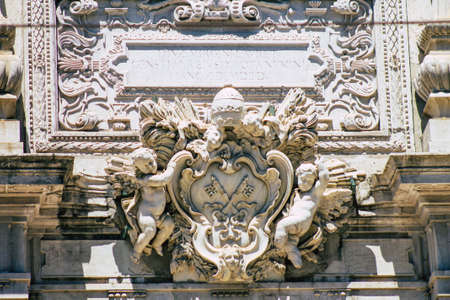 Lisbon Portugal july 28, 2020 View of a monument in the downtown area of Lisbon, the hilly coastal capital city of Portugal and one of the oldest cities in Europeのeditorial素材