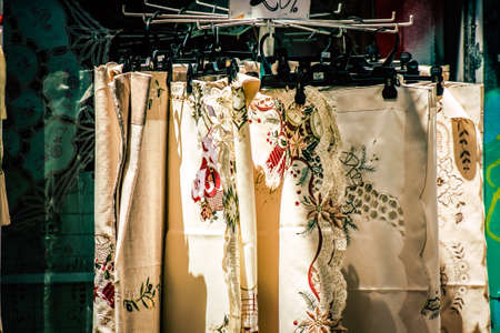 Closeup of decorative item sold in a souvenir shop for tourist in the downtown