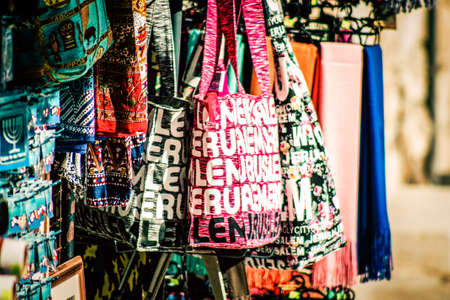 Closeup of decorative item sold in a souvenir shop for tourist in the downtown