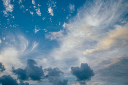 Israel November 23, 2020 View of the seascape from the north of Israel with a cloudy skyのeditorial素材